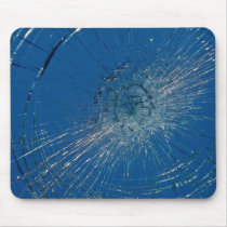 Beautiful Shattered glass Mouse Pad