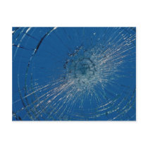 Beautiful Shattered glass Postcard