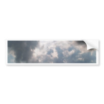 beautiful sky  and  cloud bumper stickers