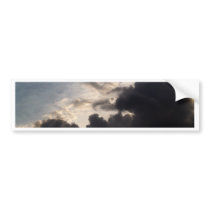 beautiful sky  and  cloud bumper stickers