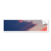 beautiful sky  and  cloud bumper stickers