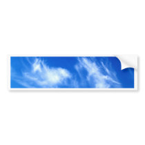 beautiful sky  and  cloud bumper stickers