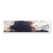 beautiful sky  and  cloud bumper stickers