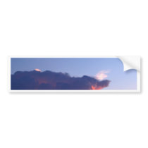 beautiful sky  and  cloud bumper stickers