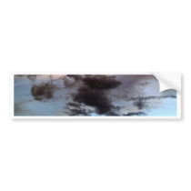 beautiful sky  and  cloud bumper stickers