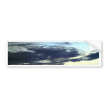 beautiful sky  and  cloud bumper stickers