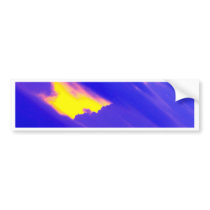 beautiful sky  and  cloud bumper stickers