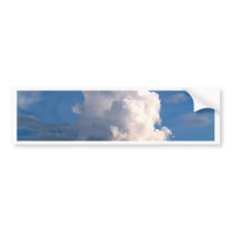 beautiful sky  and  cloud bumper stickers