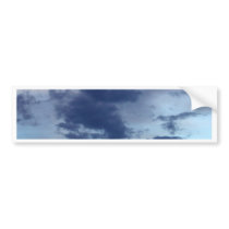 beautiful sky  and  cloud bumper stickers