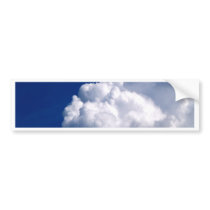 beautiful sky  and  cloud bumper stickers