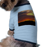 beautiful sky  and  cloud doggie tee shirt