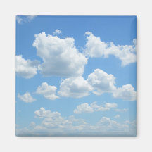 Beautiful Sky Fridge Magnets