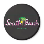 Beautiful South Beach -T-shirt, FL Magnets