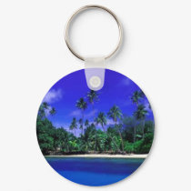 Beautiful South Pacific Key Chain keychains by design_girl Beautiful South Pacific Key Chain keychains