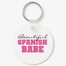 Beautiful Spanish Babe keychains
