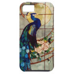 Beautiful Stained Glass Peacock iPhone 5 Case