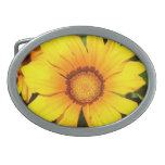 Beautiful Summer Flower Buckle Oval Belt Buckles