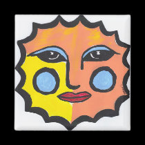 Beautiful Sun Magnet magnets