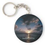 beautiful sunrise keychain