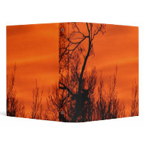 Beautiful Sunrise Picture Photography Vinyl Binders