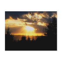 Beautiful Sunrise Postcard by CreatureCreations Beautiful Sunrise Postcard
