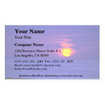 Beautiful Sunset: Bali, Indonesia Business Cards