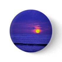 Beautiful Sunset: Bali, Indonesia Pinback Button