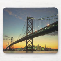 Beautiful Sunset: Bay Bridge, San Francisco, Calif Mouse Pads