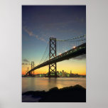 Beautiful Sunset: Bay Bridge, San Francisco, Calif Print