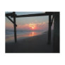 Beautiful "Sunset Beneath the Pier" Postcard