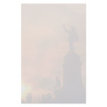 Beautiful Sunset: Champlain Memorial, Ottawa, Cana Stationery Paper