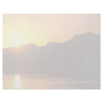 Beautiful Sunset: Colorado River, Arizona Custom Letterhead