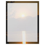 Beautiful Sunset: Colorado River, Arizona Custom Letterhead