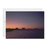 Beautiful Sunset: Corpus Christi, twighlight, Texa Personalized Invitations