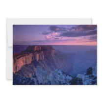 Beautiful Sunset: Grand Canyon, Arizona Personalized Invitation
