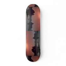 Beautiful Sunset: Guilin, China Skate Deck