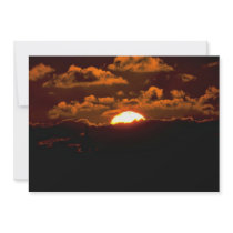 Beautiful Sunset: Maui, Hawaii Personalized Announcement