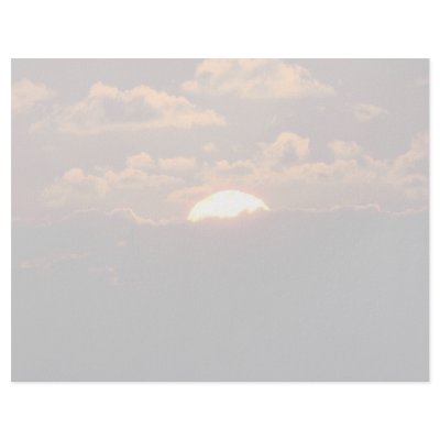 Beautiful Sunset: Maui, Hawaii Custom Letterhead by inspirelove