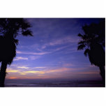 Beautiful Sunset: Mission Beach, California Acrylic Cut Outs