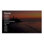 Beautiful Sunset: Montauk Point Light House, Long Business Card