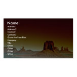 Beautiful Sunset: Monument Valley, America's South Business Card