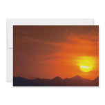 Beautiful Sunset: Northern Desert, Pakistan Custom Invitation