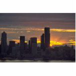 Beautiful Sunset Over City Acrylic Cut Out