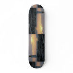 Beautiful Sunset: Peggy's Cove Light House, Nova S Skateboard