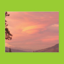 Beautiful Sunset Postcard postcards