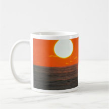Beautiful Sunset: Solana Beach, California Mugs