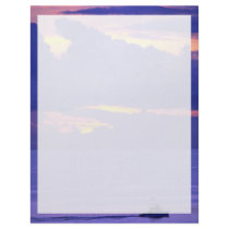 Beautiful Sunset: Sunset, Bermuda Custom Letterhead