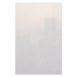 Beautiful Sunset: Sunset on the World Trade Center Customized Stationery