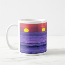 Beautiful Sunset: Table Top Reef, Solana Beach, Ca Coffee Mug