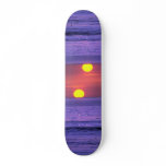 Beautiful Sunset: Table Top Reef, Solana Beach, Ca Skate Board Deck
